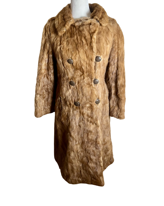 70s Auburn mink coat | size S-M | DELICATE CONDITION
