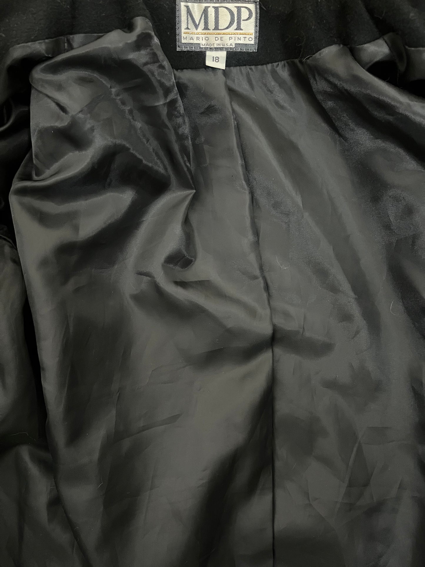 wool double breasted coat | size XL- 1x