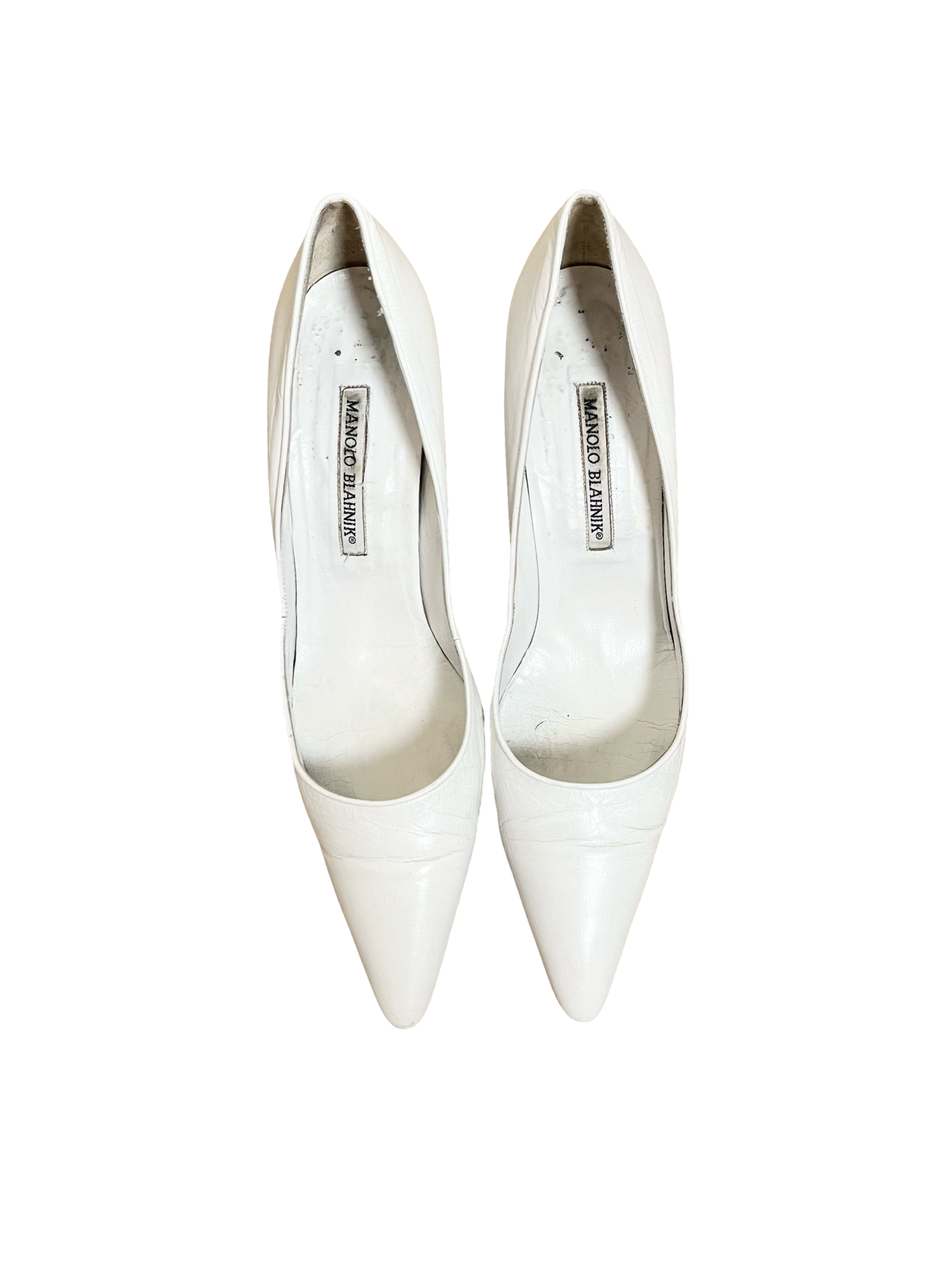 manolo blahnik | elegant bridal heel | US 8.5
